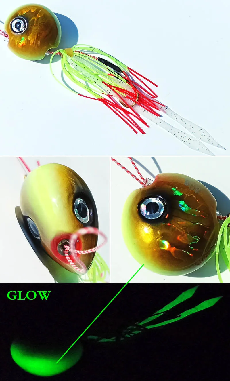 5 шт. металлические рыболовные приманки 120 г/100 г/80 г/60 г|jig head|sea breammetal fishing lure |