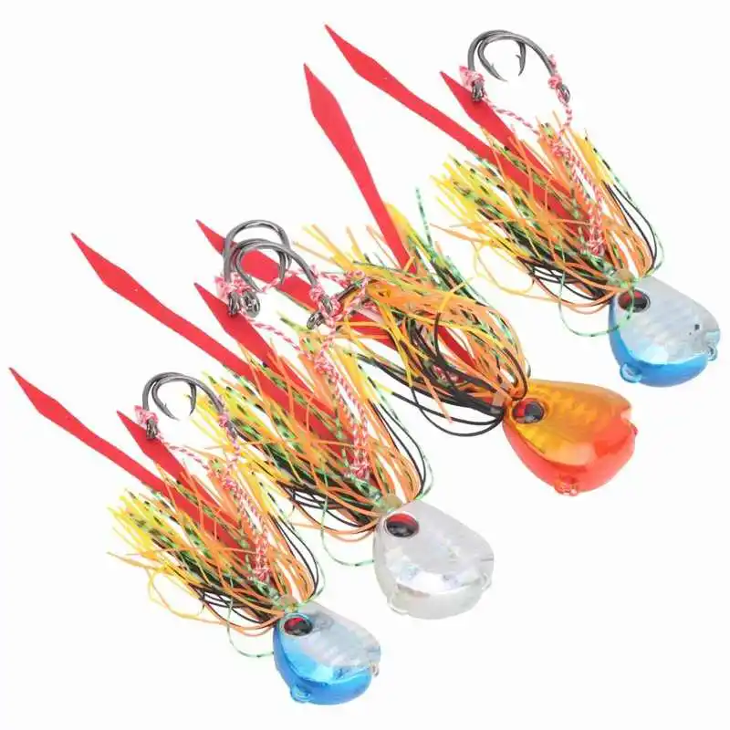 4 шт. 65 г блесна приманка рыболовные приманки бас джиг дук Приманки Силиконовые