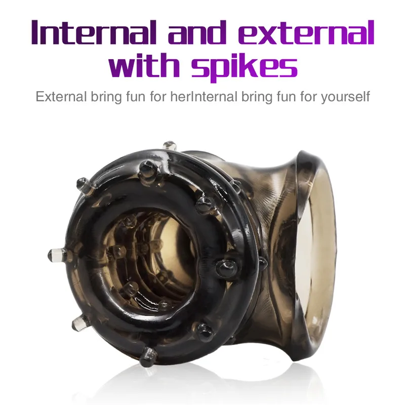 Мужские многоразовые презервативы с удлинителем увеличивающие размер t взрослые