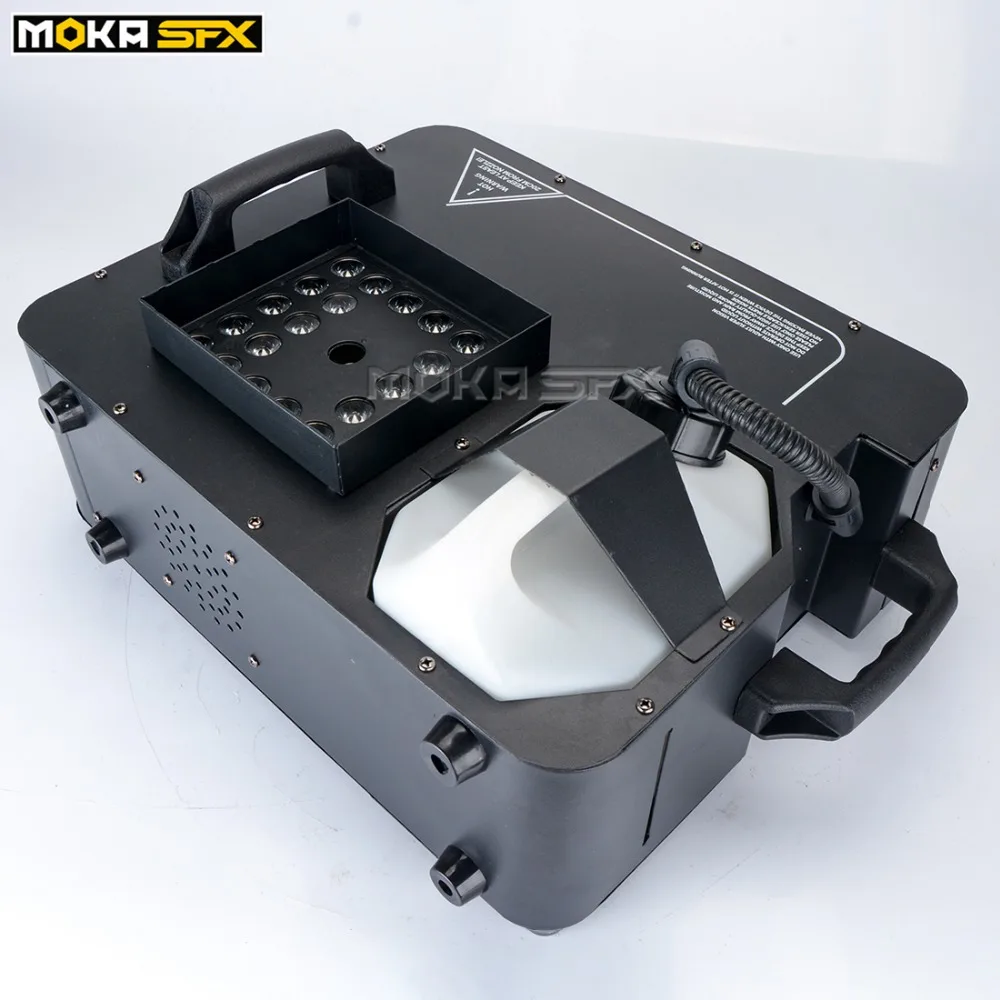 2 шт./партия 1500 Вт dmx сценическая дымовая машина светодиодный DMX512 вверх распылитель туман машина светодиодный rgb красочный эффект для внутреннего dj клуба Вечерние