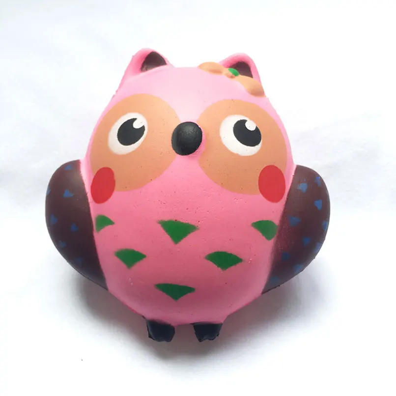

Soft Slow Rising Jumbo Squishy Antistress Kawaii Cartoon Owl Scented Squeeze Kids Squishys Toy Stress Relief Decompression Toys