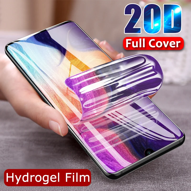 

20D Protective Hydrogel Film for Samsung A51 A50 Screen Protector for Samsung A71 A40 A20 A30 A10 A60 A70 A20E (Not Glass) Film