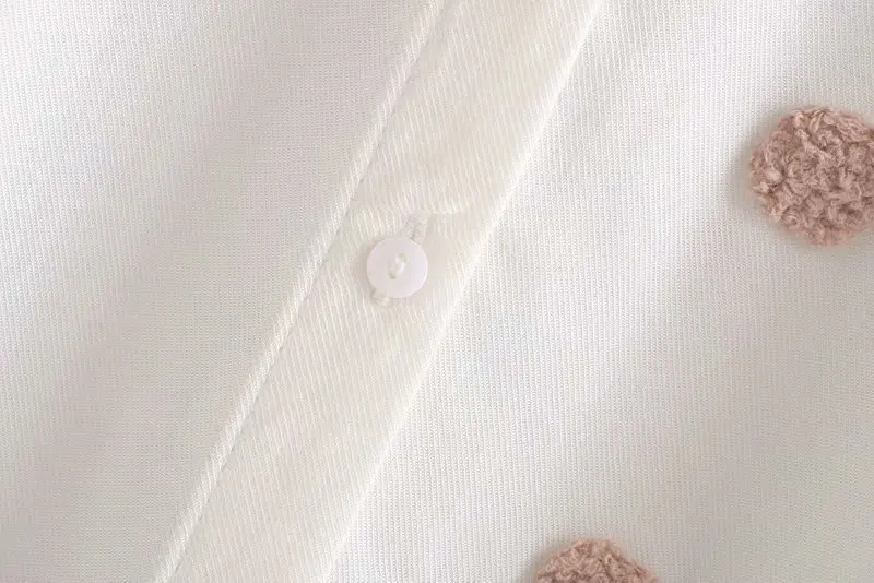 Осень 2019 новая &quotЖенская одежда вышивка точка блузка куртка C4-26513 |