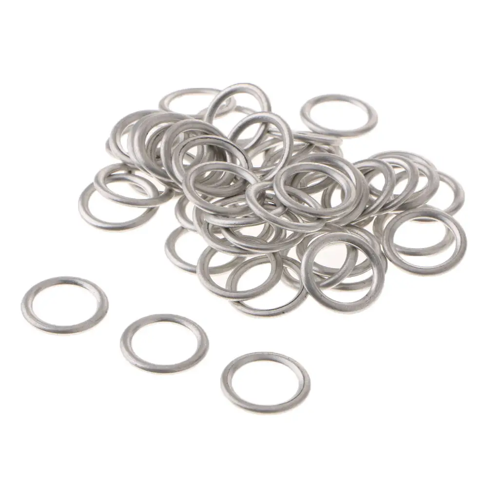 

50 Pieces Engine Oil Drain Plug Washer Suitable for Audi S4 A4 Q5 for VW