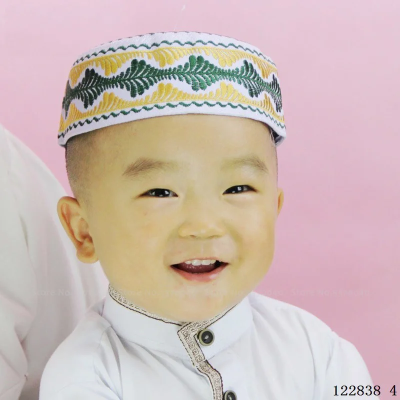 Для маленьких мальчиков мусульманские шапки саудовско-аравийский дубай