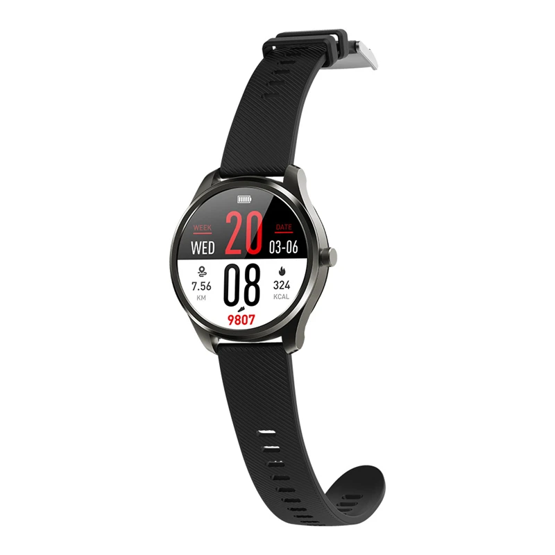 kw35 smart watch 340mah fitness tracker men women smartwatch wearable devices ip68 waterproof smart band heart rate monitor free global shipping