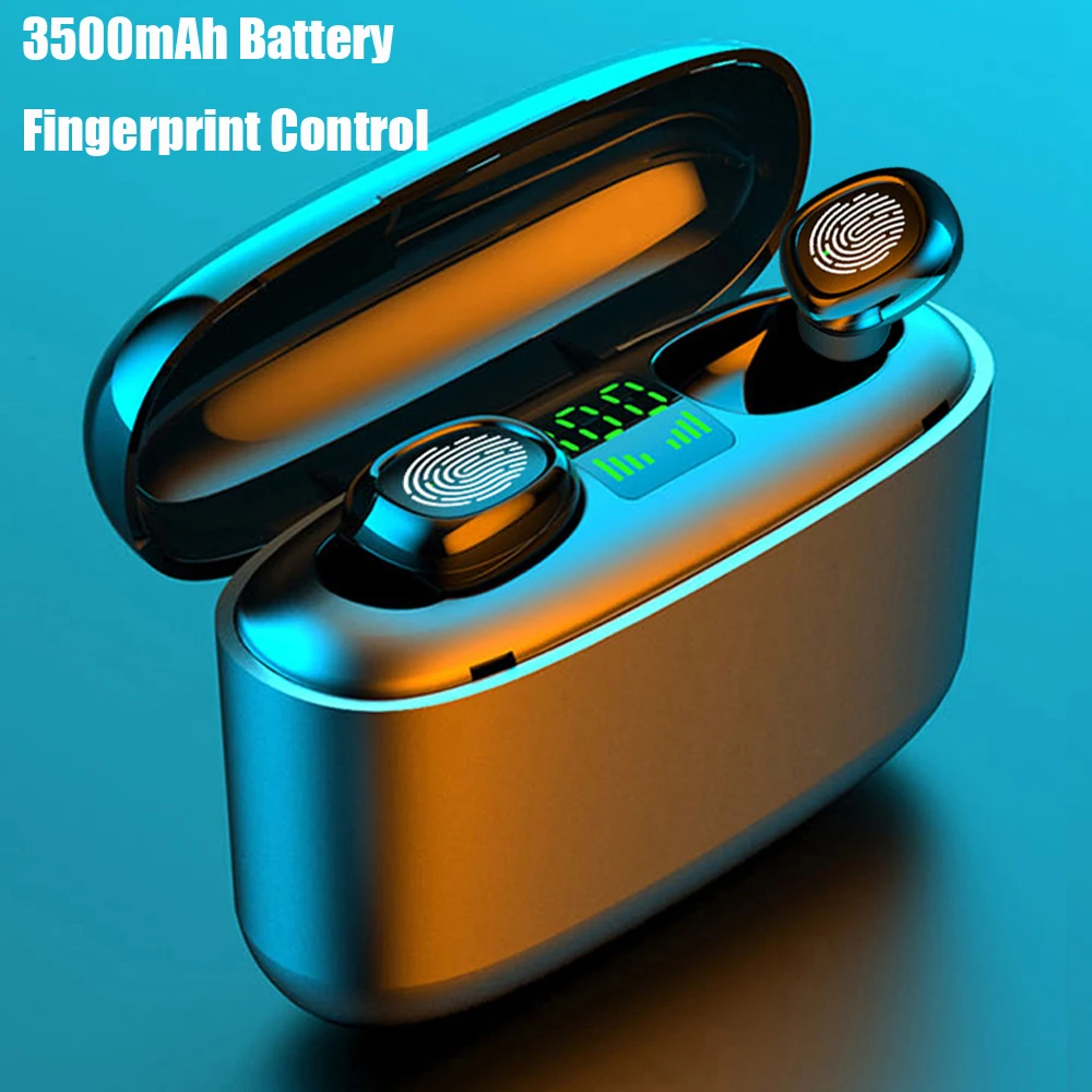 

TWS-наушники с поддержкой Bluetooth 3500, 5,0 мА · ч, IPX7