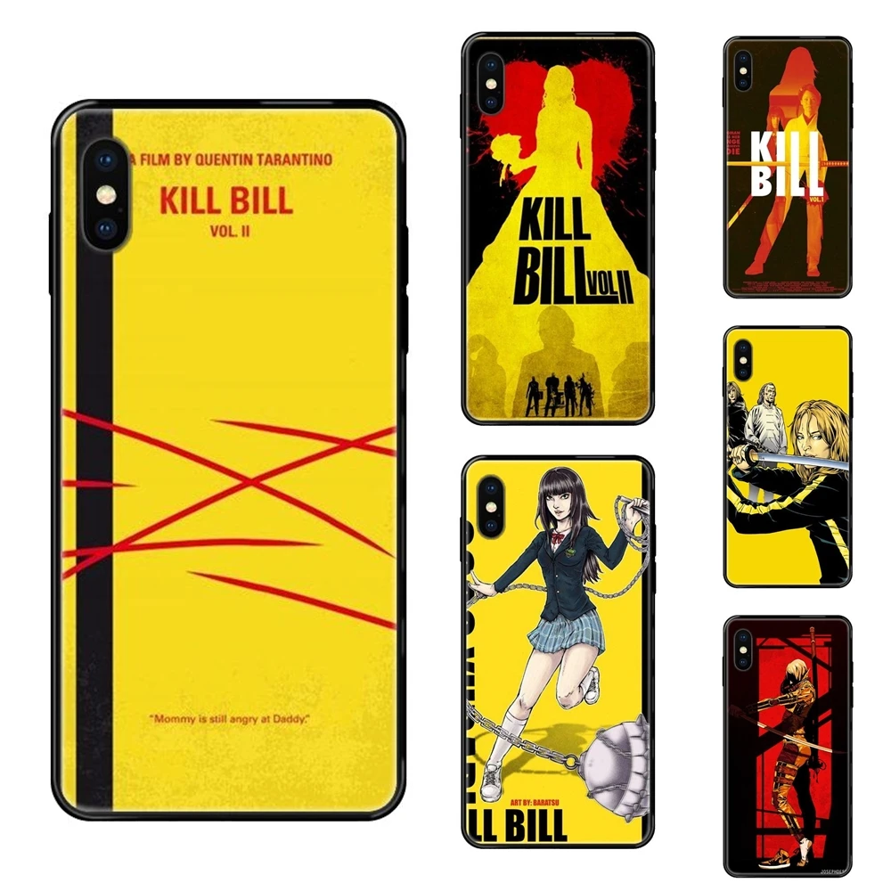 Черный мягкий ТПУ 2020 Новое поступление Kill Bill Vol для юниоров Xiaomi Mi Max Mix 2 3 2S 5X 6X CC9 CC9E