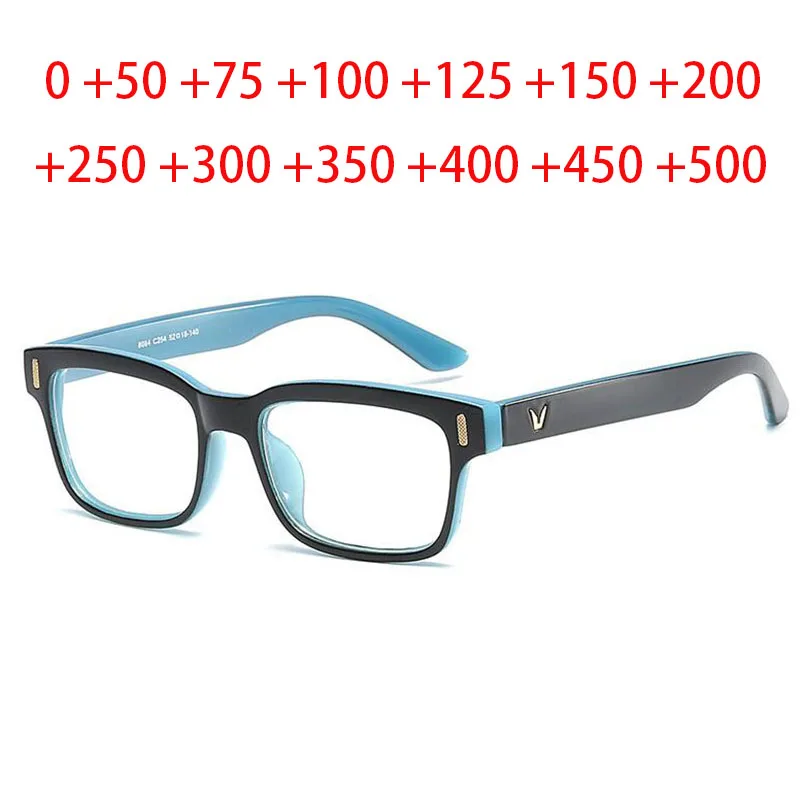 Очки для чтения + 0,5 + 1,0 + 2,0 до + 6,0 по рецепту очки с асферическими линзами 1,56 оправа с гвоздиками квадратные очки для дальнозоркости OldMen
