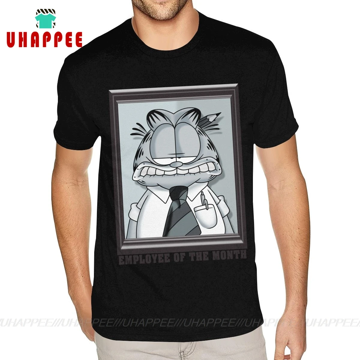 

Employee Tee Shirts Big Size Men's Screen Printed Custom Short Sleeve Tees