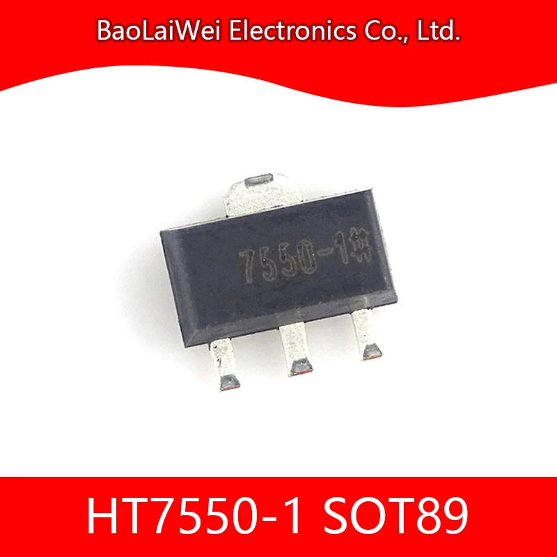 

20pcs HT7550-1 3SOT89 3SOT23 5SOT23 TO92 ic chip Electronic Components Integrated Circuits Low Power LDO voltage regulator