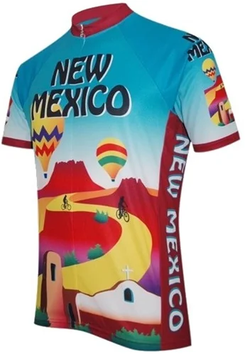 Футболка велосипедная новая Мексиканская с коротким рукавом Мужская одежда для