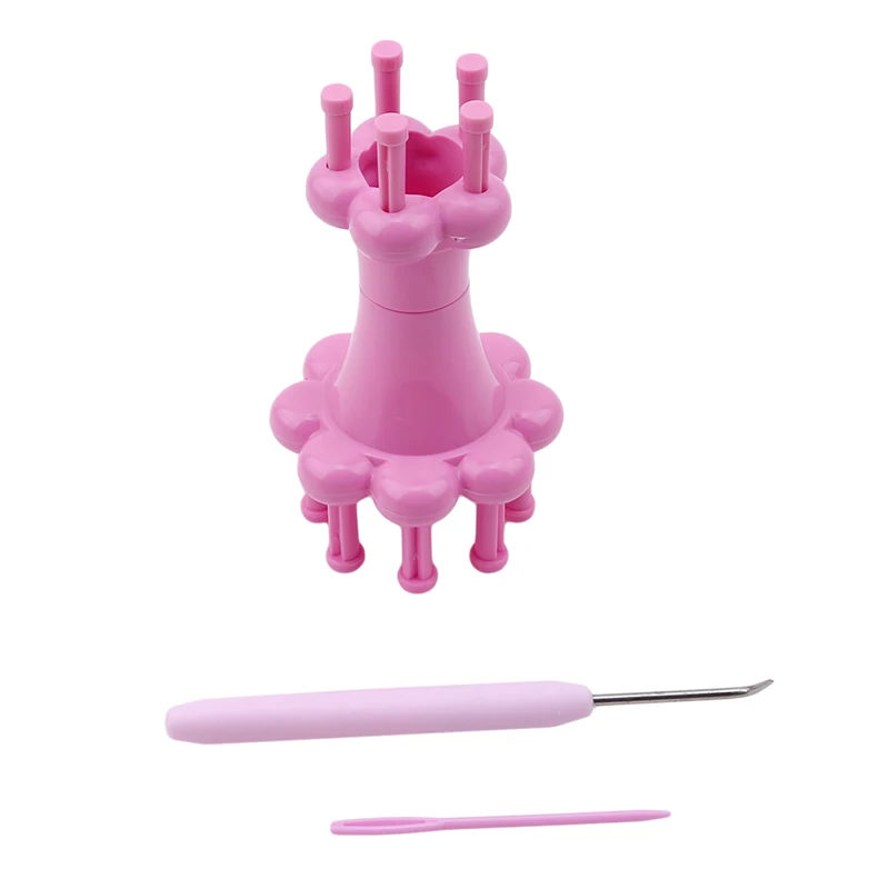 Topping вязальная шпуля для вязания ткацкий станок игла крючок шарфы ремни сделай