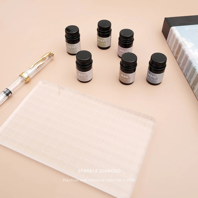 Набор чернил Morandi 12 цветов цветные чернила перьевая ручка без углерода 7