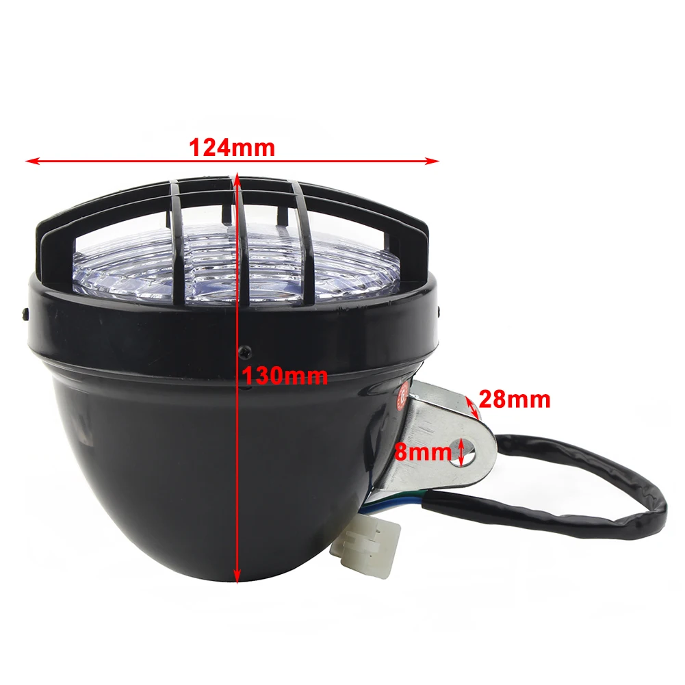 Светодиодный головной светильник фара для 50cc 110cc 125cc 150cc 200cc ATV Quad Buggy Go Kart