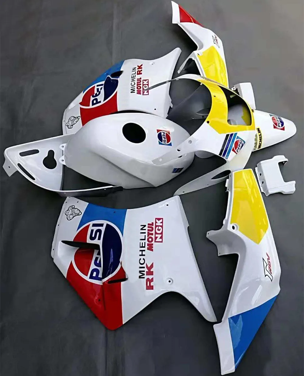 Для Suzuki RGV 250 RGV250 VJ21 1988 1989 впрыска мотоцикла обтекатель бодикон крышка крышки бака