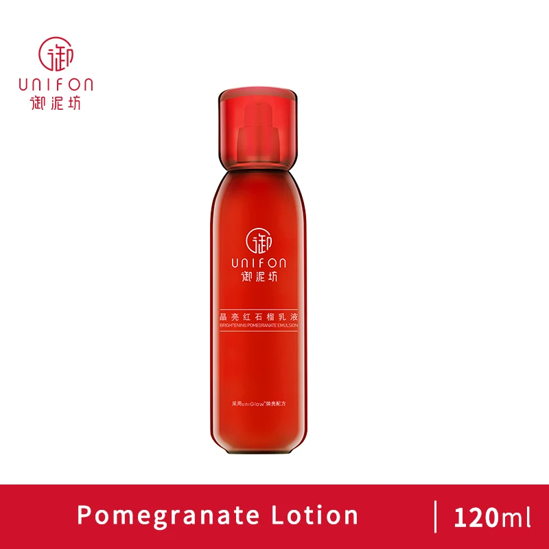 

Unifon Red Pomegranate High Hydrating Moisturizing Brightening Whitening Skin Tone Nicotinamide Ceramide Face Lotion120ml