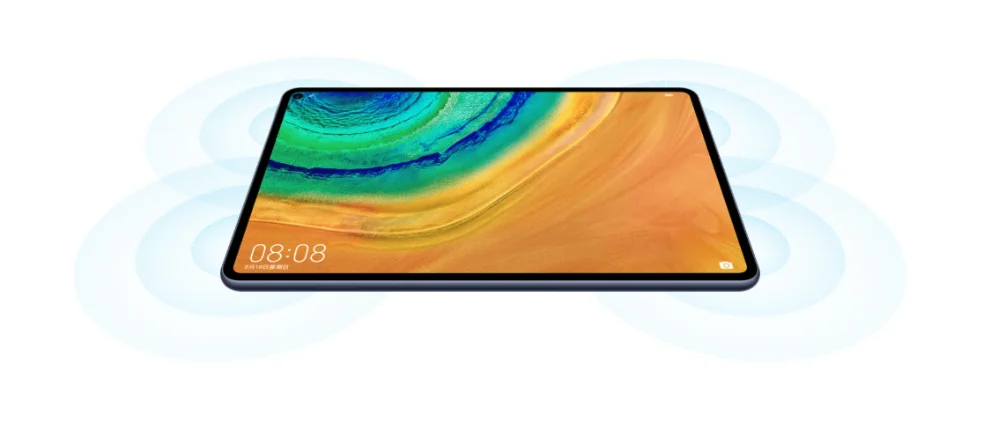 Huawei MatePad Pro MRX-W09/AL09 10,8 дюймовый планшетный ПК Kirin 990 8-ядерный 8 ГБ ОЗУ 256 Гб ПЗУ 2560x1600 Android 10 gps WiFI