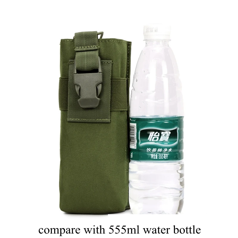 Военная Сумка для бутылки с водой системой Molle 600D нейлоновая тактическая Боевая