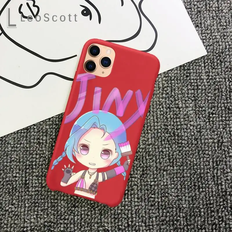 

lol League of Legends Ember Phone Case Candy Color for iPhone 11 12 mini pro XS MAX 8 7 6 6S Plus X 5S SE 2020 XR