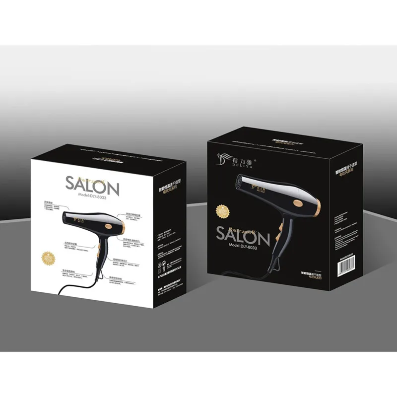 

Hot Sale With EU Plug 2200W Hot And Cold Wind Hair Dryer Blow Dryer Hairdryer Styling Tools For Salons And Household Use
