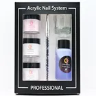 751000 мл Акриловая жидкость, 40 мл жидкая + акриловая пудра Набор для профессионального маникюрного салона с кистью для ногтей, форма, система для маникюра и GY1