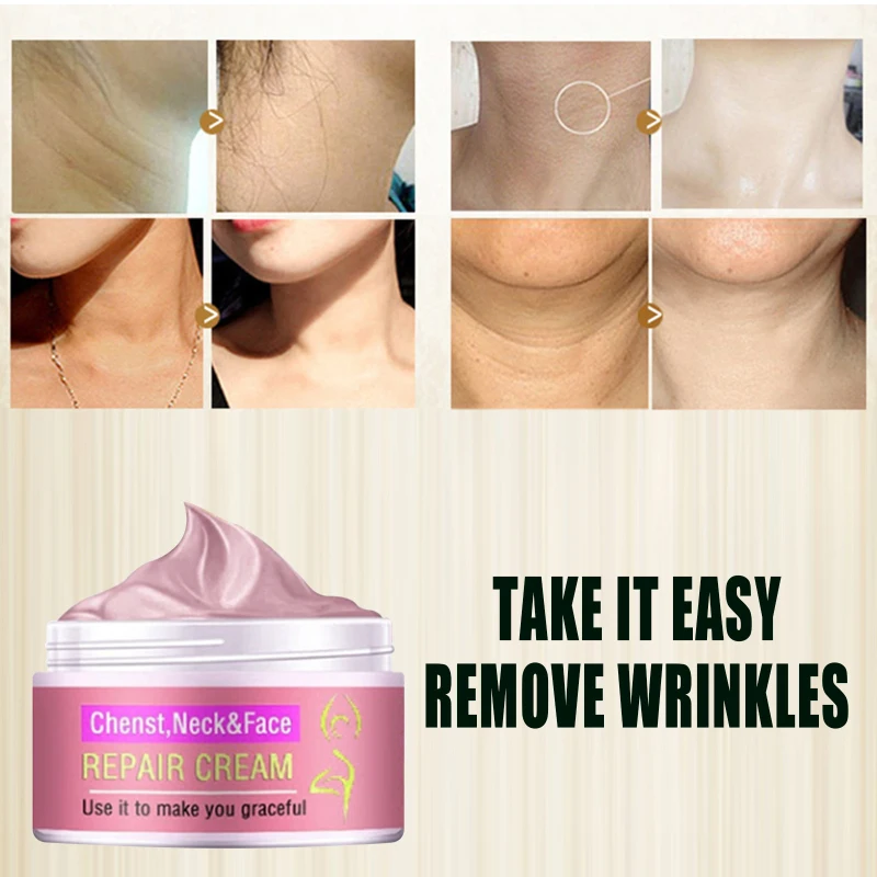

Neck Cream Thinning Fine Lines Long-lasting Moisturizing Neck Skin Massage Cream Help Remove Wrinkles Deep Nourishment TSLM1