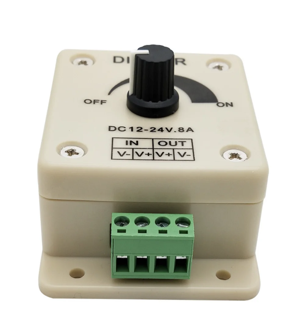 Popular led illuminated controller electric dimmer for led lights