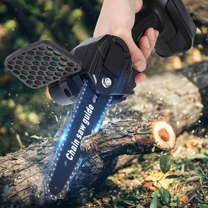 6 дюймов 800 Вт Электрическая цепная пила Портативный Электрический обрезная пила по дереву с резьбовой головкой, режущий инструмент в виде сад вход для 18-21V Makita Батарея