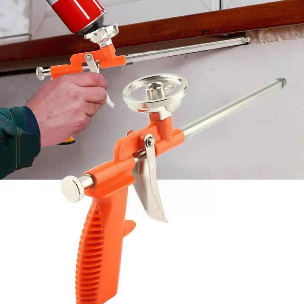 

Professional Pu Gun Expanding Foam Sprayer For Heavy Applicator Applicator Filling Home Tool Clean Insulating Sealing Duty I4S7