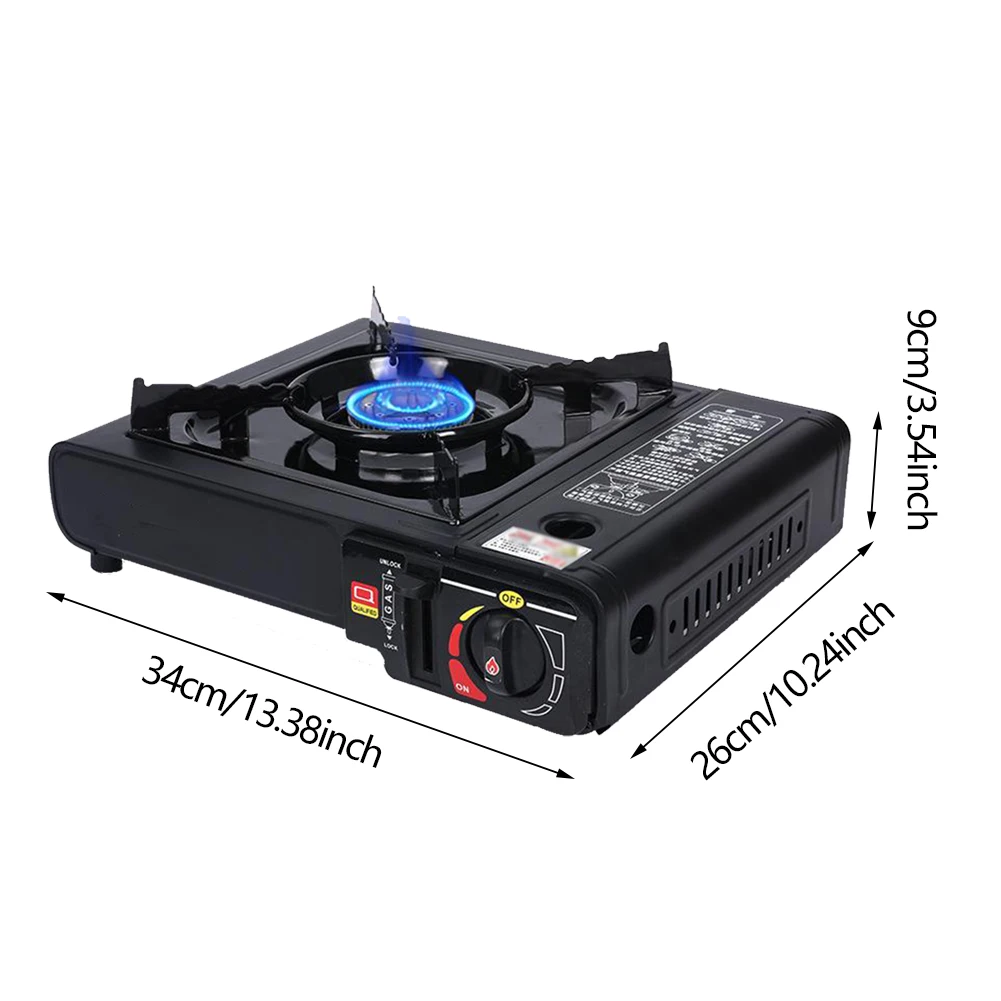 

Outdoor Portable Cassette Gas Stove Camping Cassette Gas Stove Outdoor Portable Outdoor Camping Picnic Butane Travel Cooker