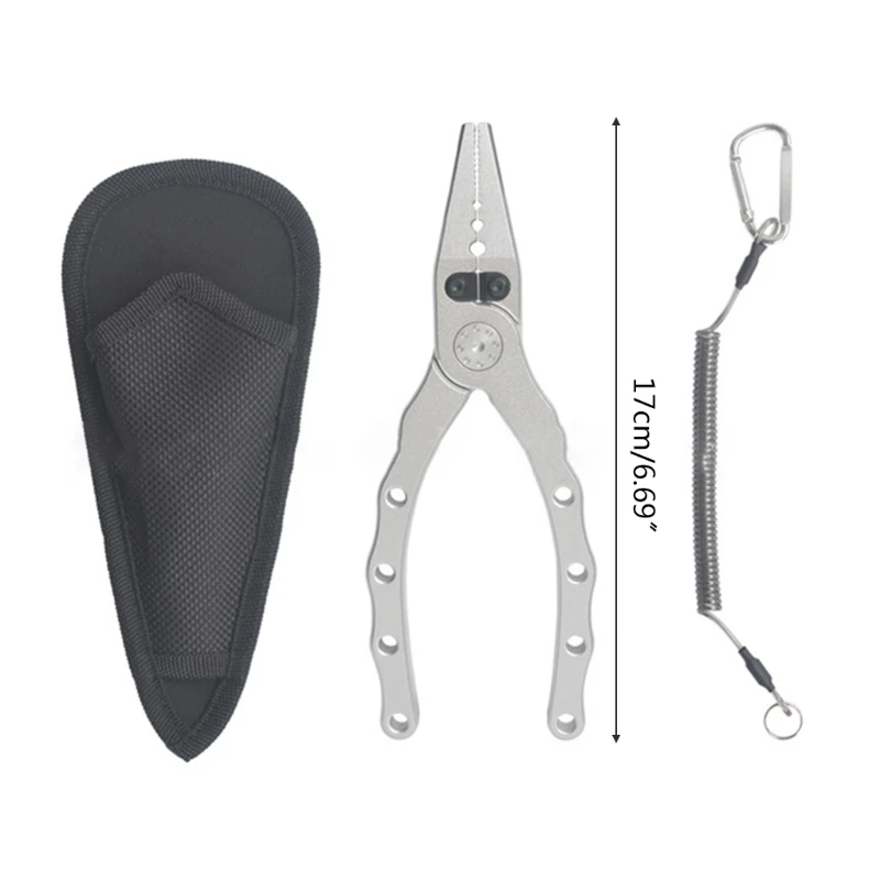 

Potable Flat Nozzle Aluminum Alloy Fishing Pliers
