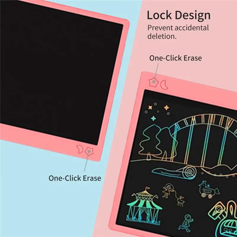 16 дюймов ЖК-дисплей планшет для письма красочные Экран почерк доска колодки