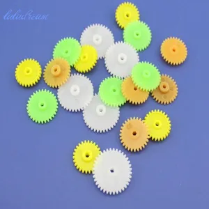 0,5 модульная шестерня с шестигранным отверстием, пластиковая шестерня, четырехколесная шестерня