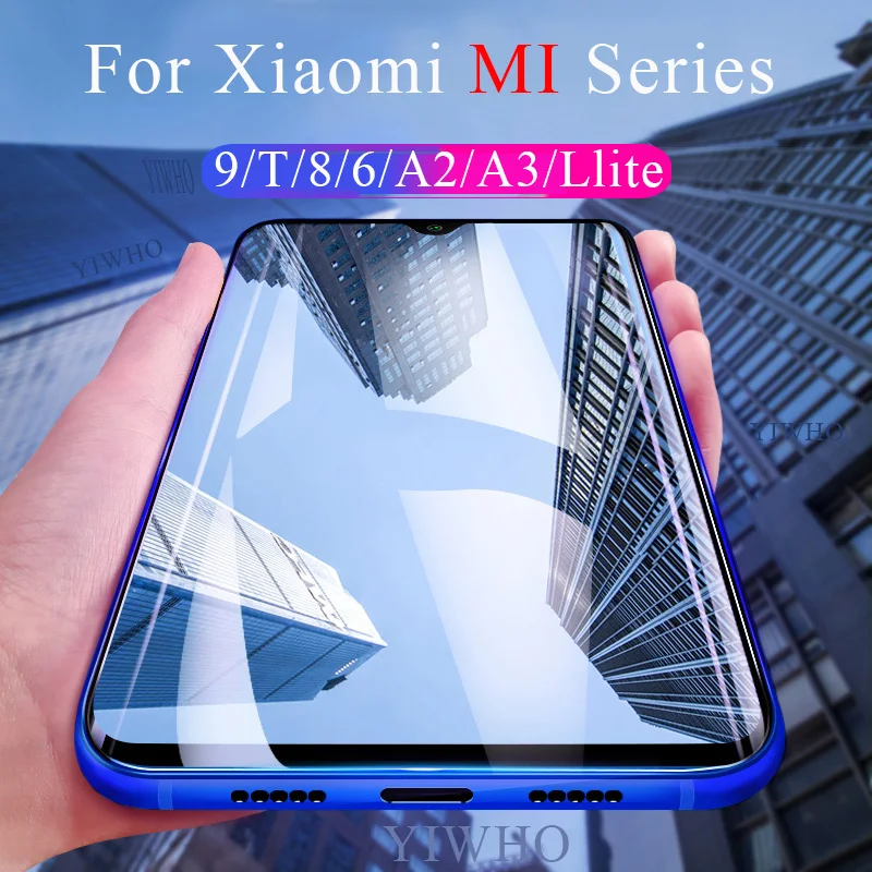 Защитное стекло на Xiaomi Mi 9 T 8 5X 6X A1 A2 Lite A3 9t защитная пленка на xaomi Mi 9 8 Lite защитное стекло