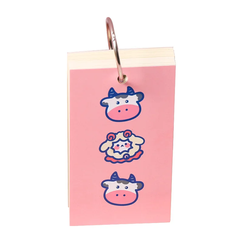 

Mohamm 1PC Memo Pad 80 Sheets Kawaii Student Handbook Student Supplies