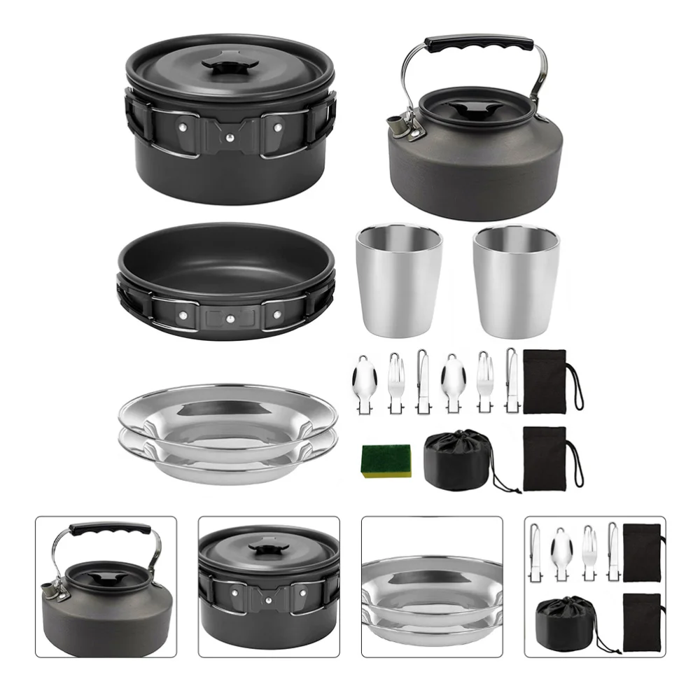 

1 Set Outdoor Camping Cooker Outdoor Camping Cooking Equipment (Assorted Color)