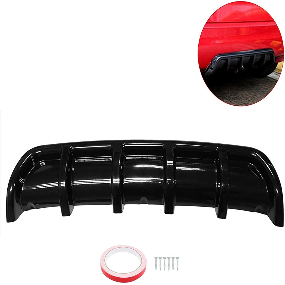 

Bumper Lip Diffuser Spoiler Decoration Kit Automotive Aeneral Rear Surround Soiler 67cm Spoiler