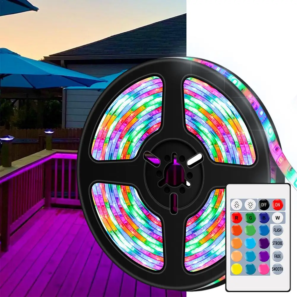 

Smart RGB Light Strip Magic Light Strip Remote Control Waterproof USB Light Revolving Chasing LED Strip Light Music Sync Strip