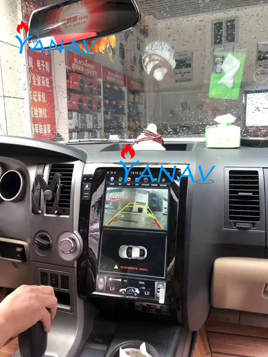 Автомобильный gps-навигатор 13 6 дюйма в стиле tesla для-TOYOTA Tundra Sequoia 2007-2011