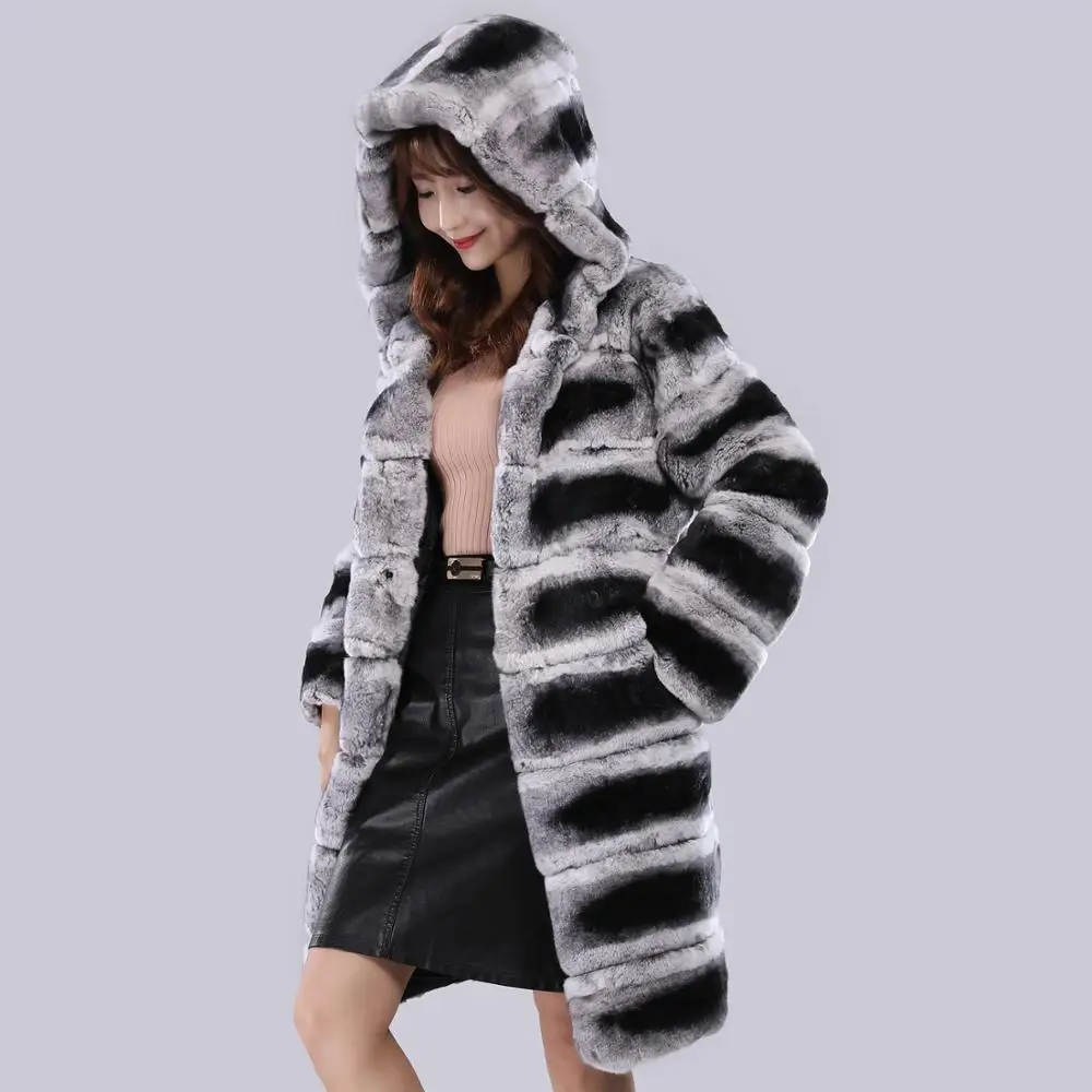 Роскошные женские туфли-лодочки цвет Шиншилла верхняя одежда Зимние Женские