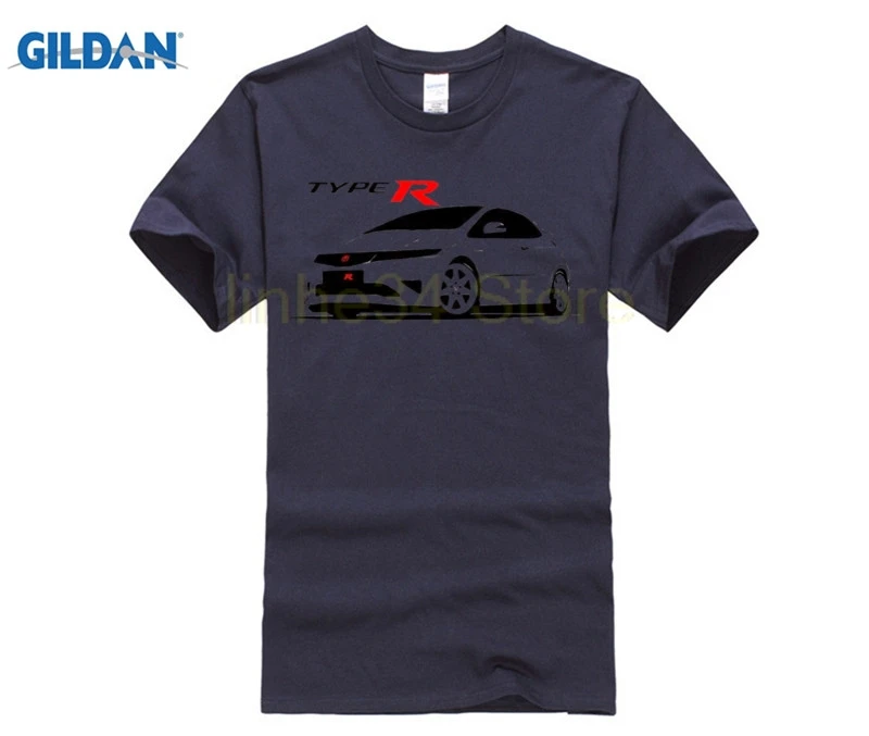 Футболка для Civic Type R Fn2 футболка S 5xl футболки | Мужская одежда