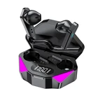 Новые игровые наушники Bluetooth, беспроводные наушники 5,0 TWS, гарнитура со светодиодным дисплеем, модные наушники-вкладыши для геймеров, наушники