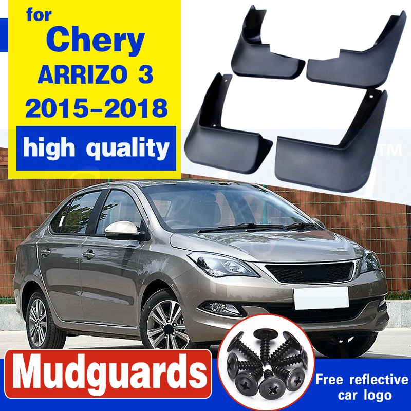Автомобильные аксессуары ABS пластиковые Брызговики для Chery ARRIZO 3 2015 2016 2017 2018