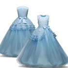 Детское платье с бантом, на возраст 5-10 лет