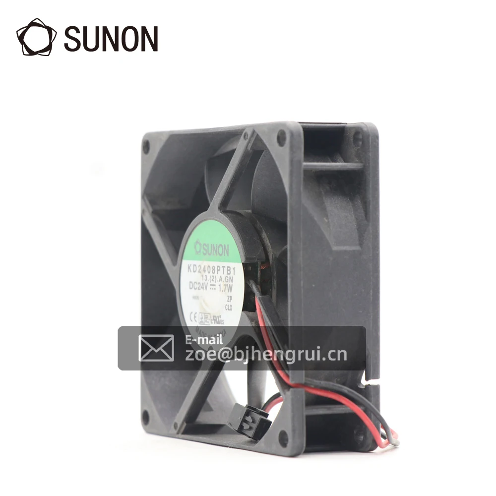 SUNON KD2408PTB1 встроенный осевой Складной вентилятор двойной шариковый 2 9 Вт