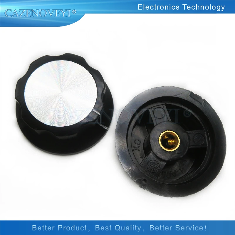 

2pcs/lot Hat MF-A05 potentiometer knob WH118 WX050 bakelite knob copper core inner hole 6mm In Stock