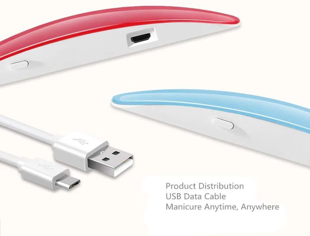 УФ-светодиодная лампа для сушки ногтей 6 Вт в форме мыши портативный usb-кабель