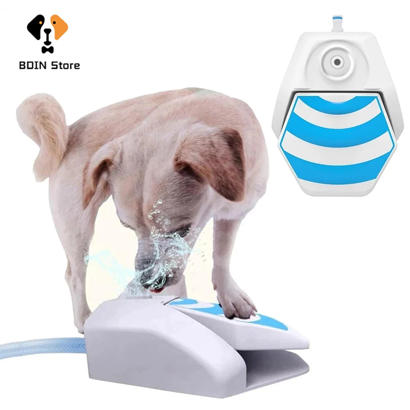 Bebedero automático para mascotas, fuente de agua potable interactiva de gran capacidad para gatos y perros al aire libre, productos para mascotas