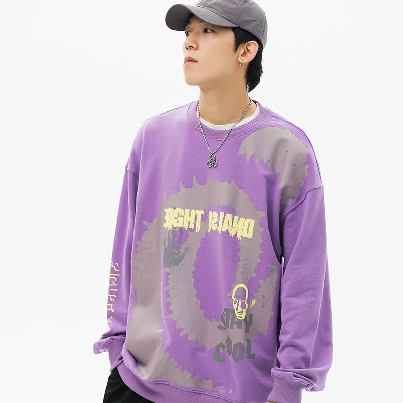 

YOYOO new men clothing cotton oversized hoodie men's hoodie casual loose sweatshirts man hoodies men's sweatshirt man